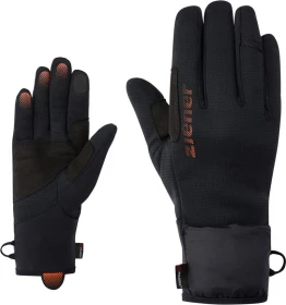 Ziener Izeland-Z Touch Skihandschuhe schwarz