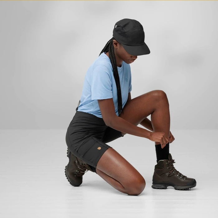 Fjällräven Abisko 6" Tights Hose kurz schwarz (Damen)