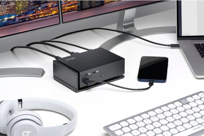 Kensington SD5560T Dockingstation mit Dual 4K, Thunderbolt 3 [Buchse]