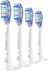 Philips HX9054/87 Sonicare G3 Premium Gum Care Ersatzbürste weiß, 4 Stück