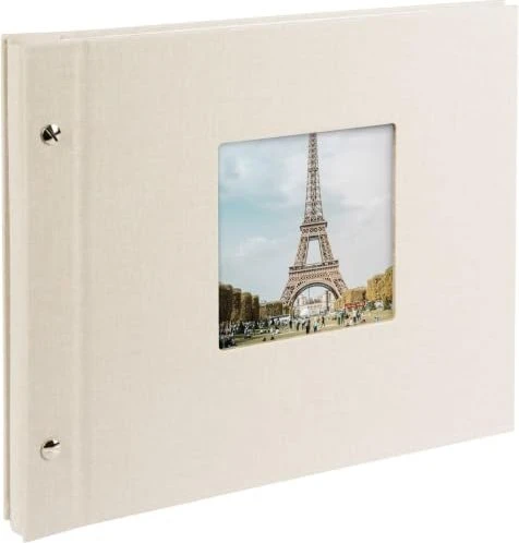 Goldbuch Schraubalbum Bella Vista 30x25 weiße Seiten hellgrau