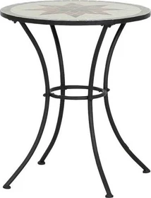 Siena Garden Stella Gartentisch 60cm schwarz