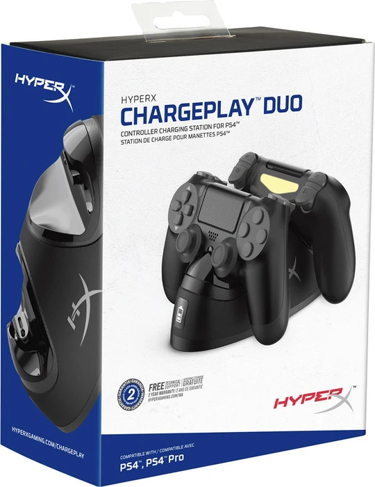 HP HyperX ChargePlay Duo Controller Charging Station Ladestation (PS4)