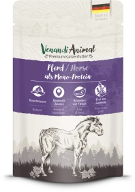Venandi Animal Pferd als Monoprotein, 125g