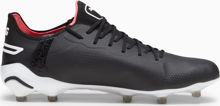 Puma King Ultimate FG/AG puma black/puma white/fire orchid