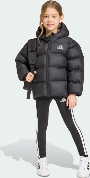 adidas Kunstdaunen Funktionsjacke black/reflective silver (Junior)