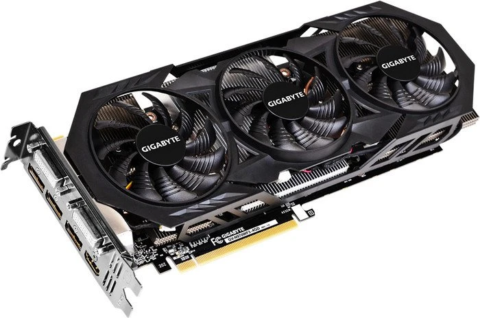 GIGABYTE GeForce GTX 970 Windforce 3X, 4GB GDDR5, 2x DVI, HDMI, 3x DP