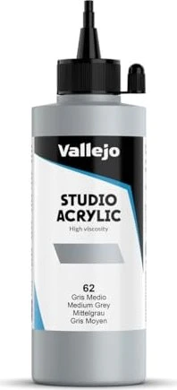 Vallejo Studio Acrylic medium grey, 200ml