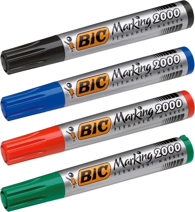 BIC Marking 2000 ECOlutions Permanentmarker Rundspitze 1.7mm rot