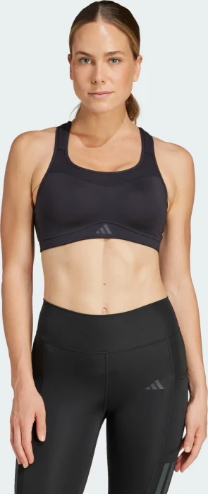 adidas TLRD Impact Training High Support Sport-BH schwarz (Damen)
