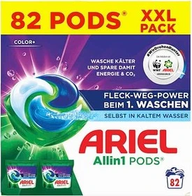 Ariel Color+ Allin1 Pods Waschmittel,    82 Stück