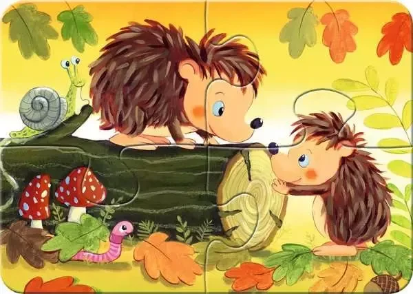 Ravensburger Puzzle Kleine Tierfamilien
