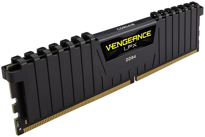 Corsair Vengeance LPX schwarz UDIMM 32GB Kit, DDR4-2400, CL12-14-14-28, 2RX8