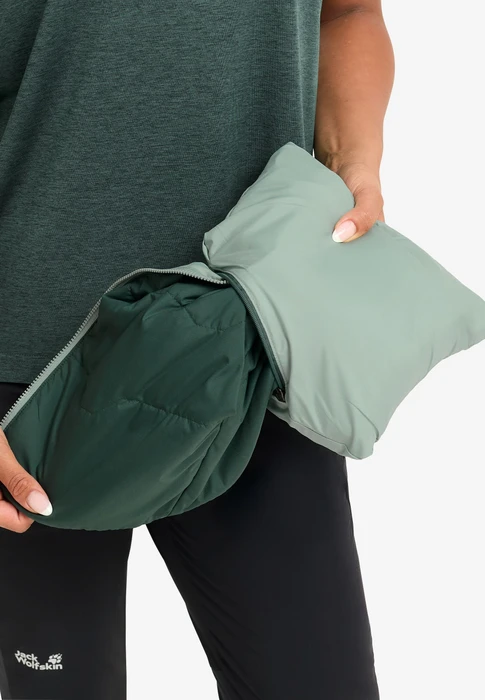 Jack Wolfskin Trail Light Ins 2in1 Funktionsweste green zinnia (Damen)