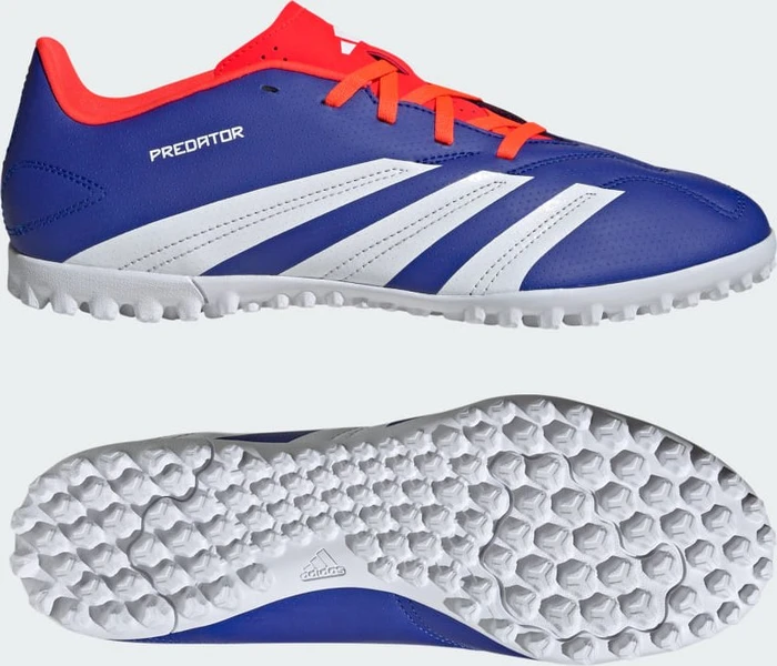 adidas Predator Club TF lucid blue/cloud white/solar red