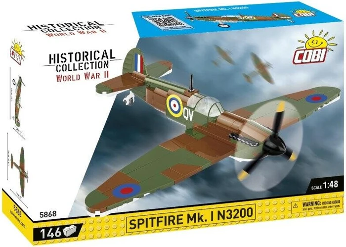 Cobi Historical Collection WW2 Spitfire Mk. I N3200 Imperial War Museum Duxford