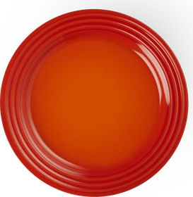 Le Creuset Frühstücksteller 22cm ofenrot