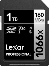 Lexar Professional 1066x Silver Series R160/W120 1TB, UHS-I U3, Class 10