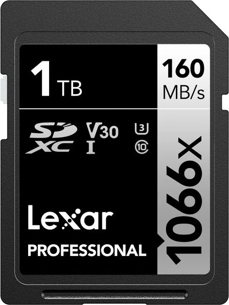 Lexar Professional 1066x Silver Series, SD UHS-I U3, A2, V30