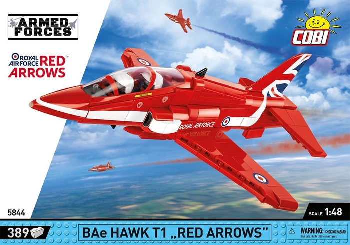 Cobi Armed Forces BAe Hawk T1 Red Arrows