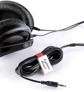 LABEL THE CABLE LTC Mini Tags Klett-Kabelbinder, farbig sortiert, 10er-Pack