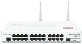 MikroTik Cloud Router Switch WLAN-Router (CRS125-24G-1S-2HnD-IN)
