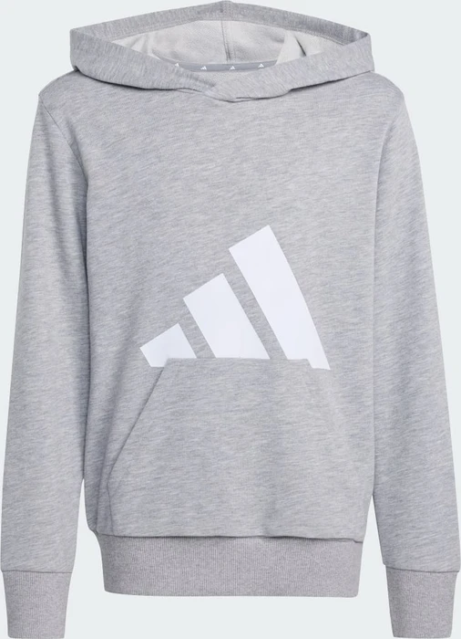 adidas Essentials Hoodie medium grey heather/white (Junior)