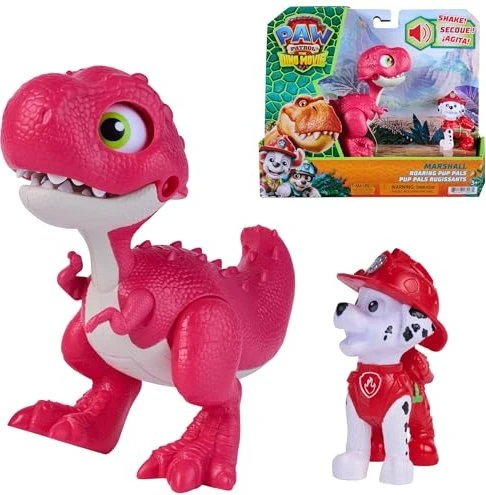 Spin Master Paw Patrol - Der Dino Film Roaring Pup Pals Marshall
