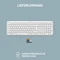 Logitech K950 Signature Slim, Off-White, Logi Bolt, USB/Bluetooth, US Vorschaubild