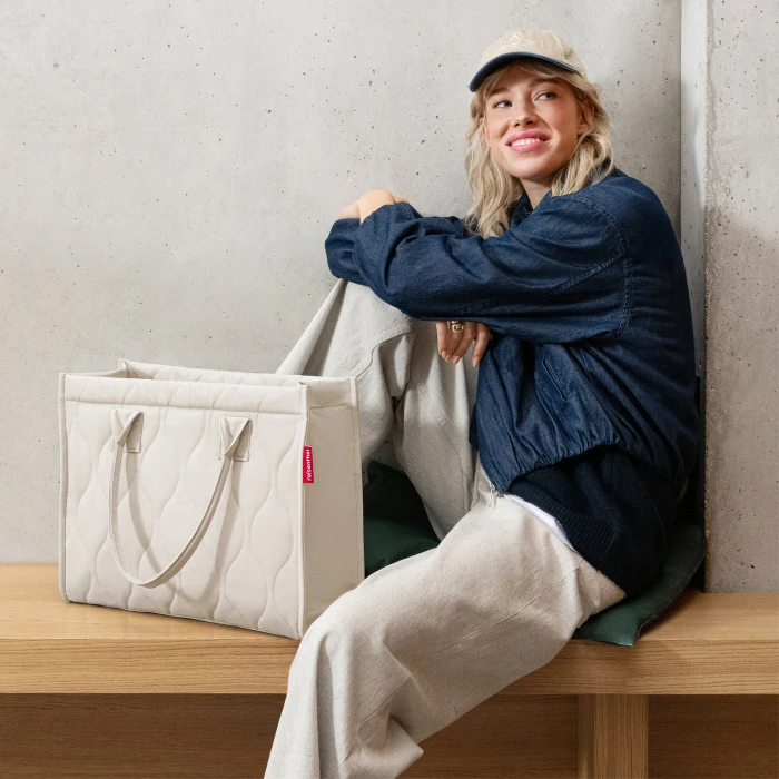 Reisenthel daily Shopper puffer stone
