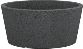 Scheurich C-Cone Blumentopf 39cm stony black