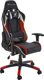 X Rocker Agility Compact Esports Gamingstuhl für für Kinder/Jugendliche, rot/schwarz