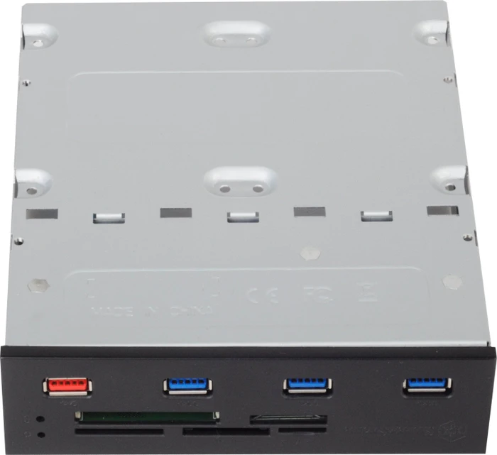 SilverStone FP56 Multi-Slot-Cardreader, USB 3.0 19-Pin Stiftsockel [Buchse]