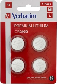 Verbatim CR2032, 4er-Pack