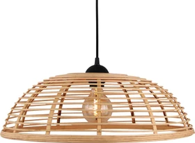 Brilliant Crosstown Pendelleuchte 56cm holz hell