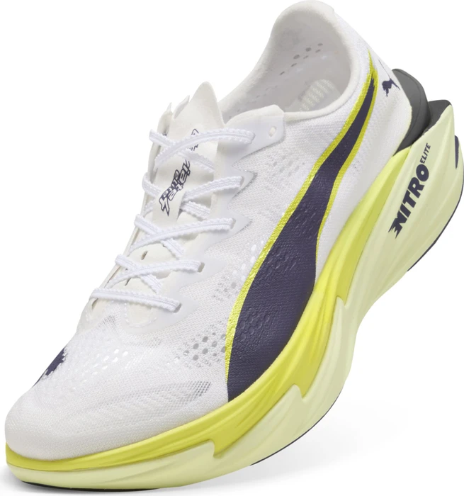 Puma Deviate Nitro Elite 4 puma white/apple spritz/lux lime (Damen)
