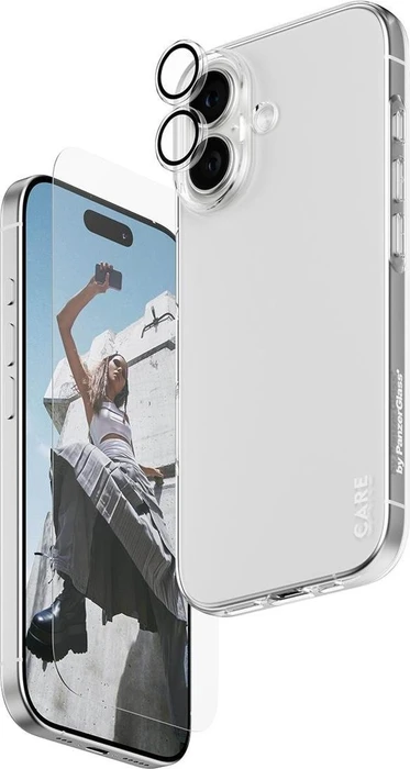 PanzerGlass Safe Care 3-in-1 Fashionable Combo Bundle für Apple iPhone 17