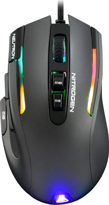 The G-Lab Kult Nitrogen NEUTRON Gaming Mouse, schwarz, USB