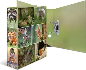 Herma Ordner 2-Ring mit Motiv, 70mm, A4, Animals Waldtiere