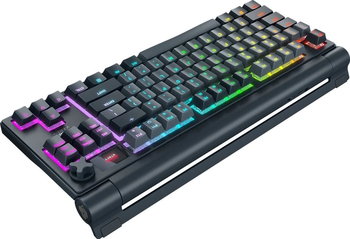 Cherry MX 8.3 TKL Wireless, Starfall Grey, grau/schwarz, MX2A RGB RED, USB/Bluetooth, DE