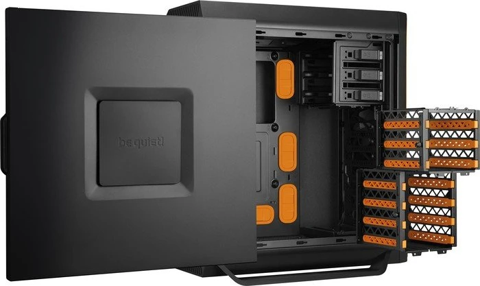be quiet! Silent Base 800 orange, schallgedämmt