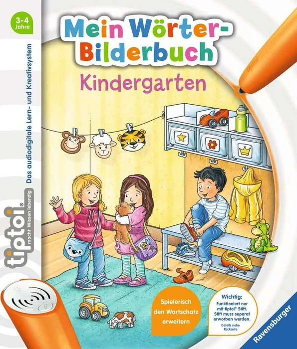 Ravensburger tiptoi Buch: Mein Wörter-Bilderbuch: Kindergarten