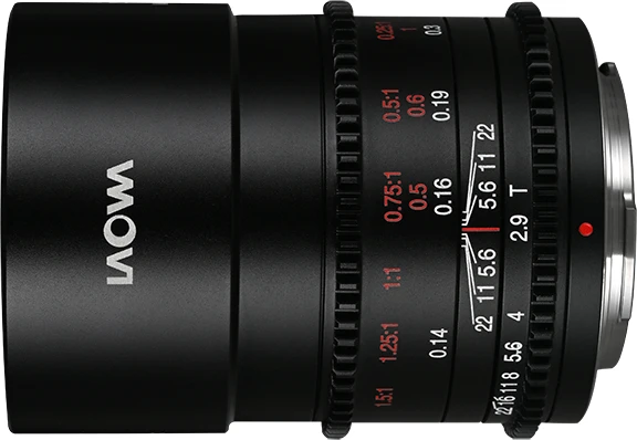 Laowa 50mm T2.9 Macro APO Cine für Micro-Four-Thirds