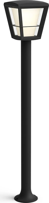Philips Hue White and Color Ambiance Econic Wegeleuchte schwarz