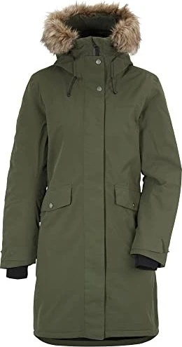 Didriksons Erika 3 Funktionsmantel deep green (Damen)