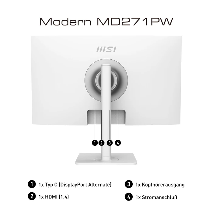 MSI Modern MD271PWDE, 27"