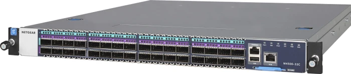 Netgear AVoIP M4500 Rackmount 100G Managed Switch, 32x QSFP28