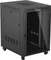 Lanberg 19" Rackschrank 22HE, LCD, freistehend, Flat Pack, V2, Glastür, IP20, RAL 9004, 1000mm tief Vorschaubild