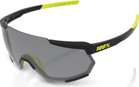 100% Racetrap gloss black/smoke