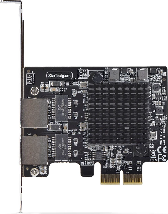 StarTech 5G LAN-Adapter, 2x RJ-45, PCIe 3.0 x2